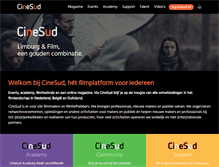 Tablet Screenshot of cinesud.nl